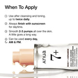 Anua Rice Ceramide 7 Hydrating Barrier Serum how to use
