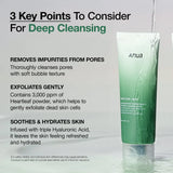 Anua Heartleaf Quercetinol Pore Deep Cleansing Foam for pore care