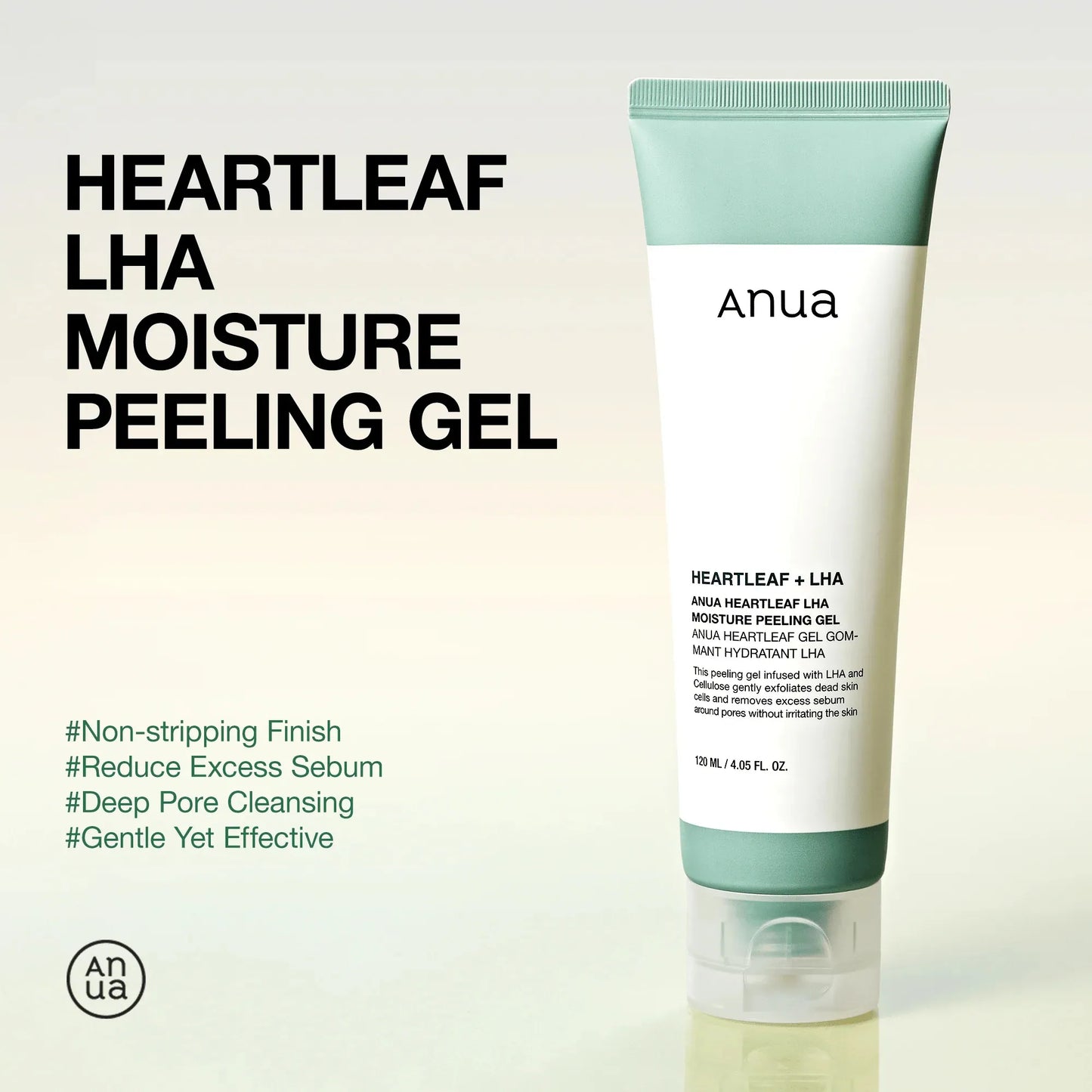 Anua Heartleaf LHA Moisture Peeling Gel texture