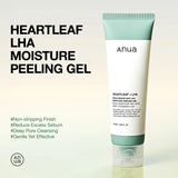 Anua Heartleaf LHA Moisture Peeling Gel texture