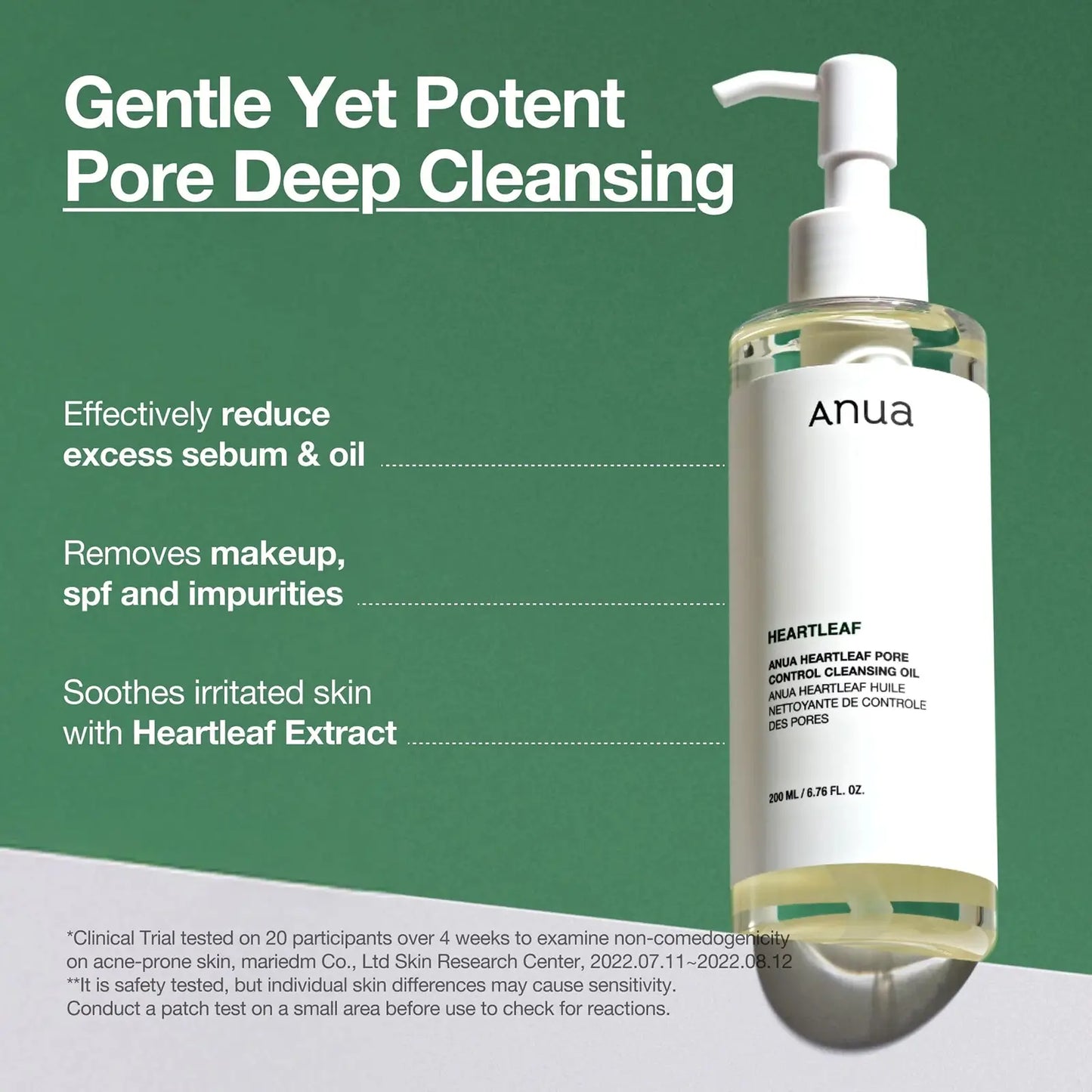 Anua Heartleaf Pore Control Cleansing Oil product details