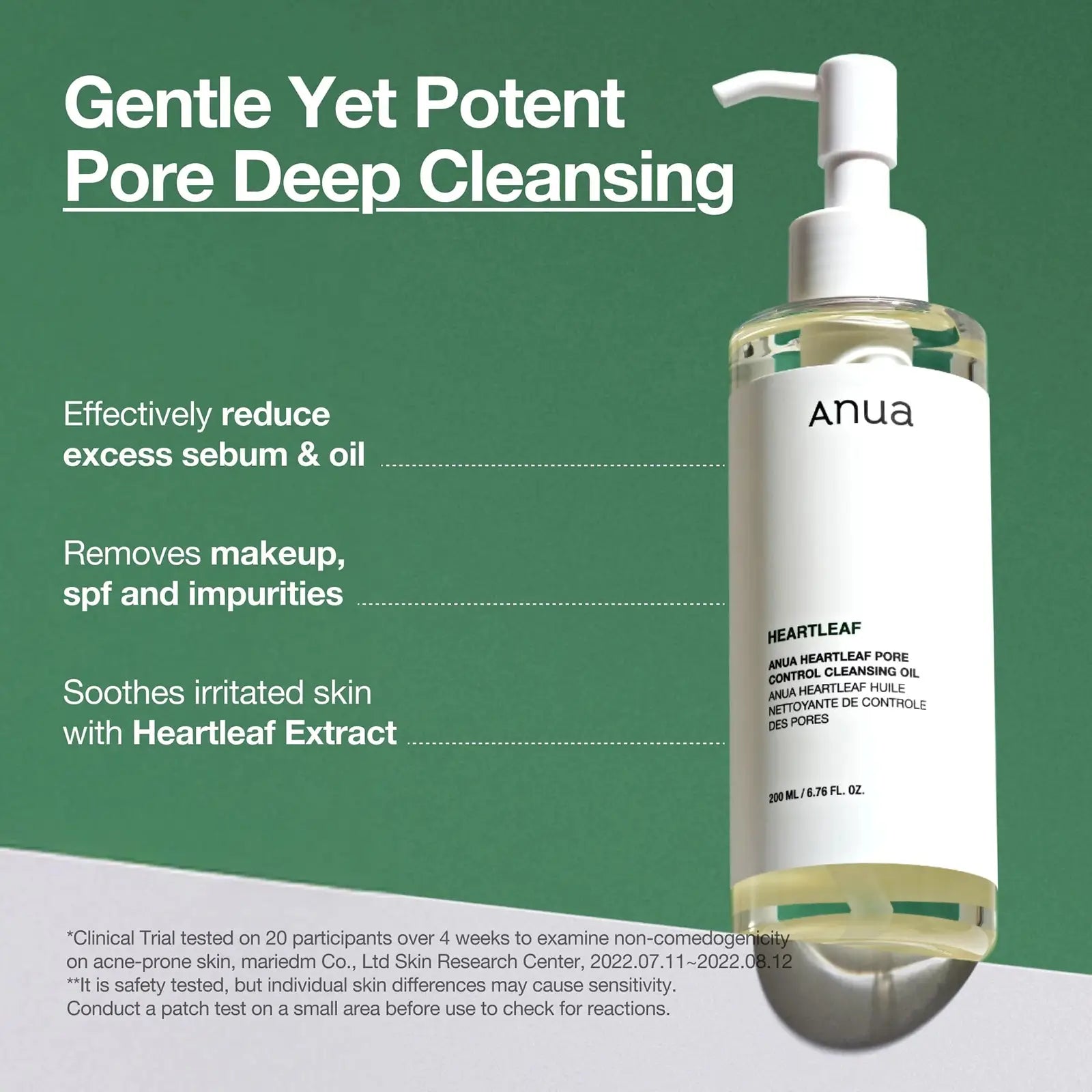 Anua Heartleaf Pore Control Cleansing Oil product details