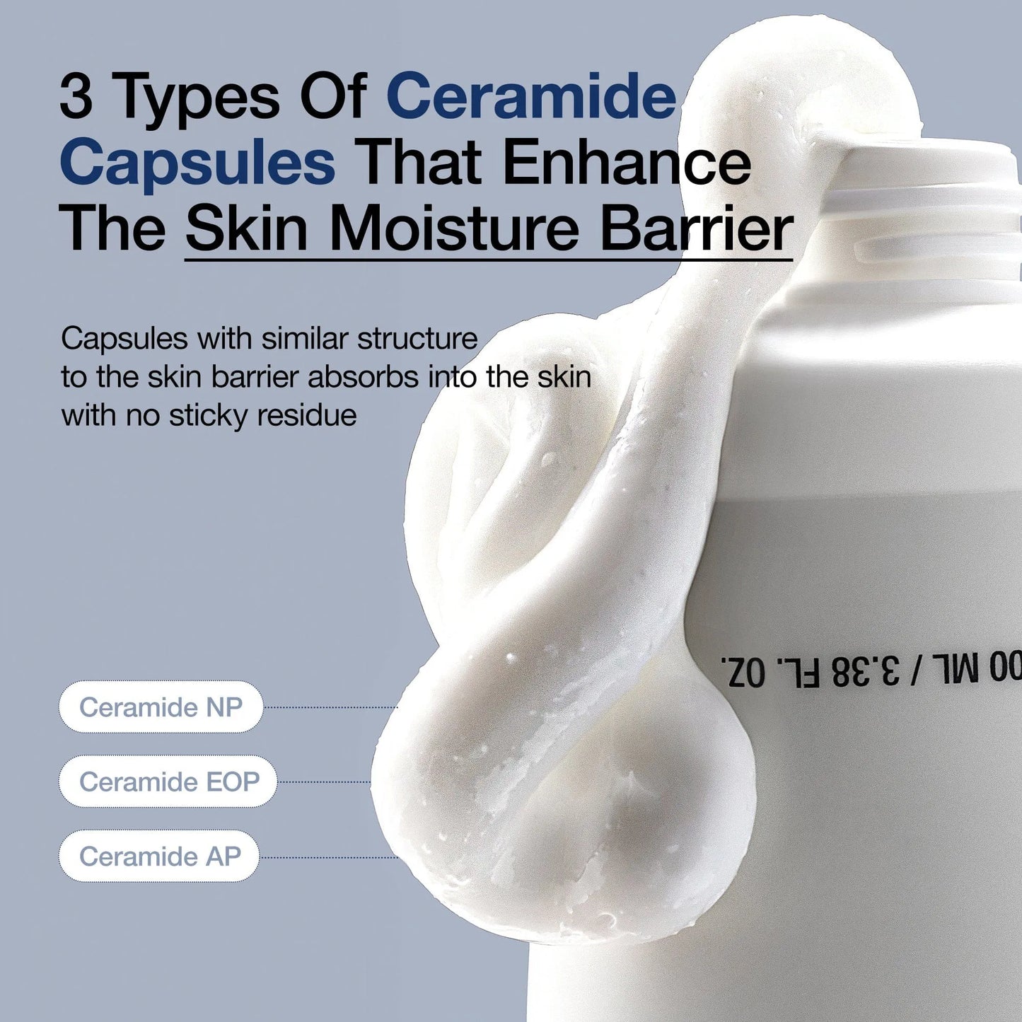Anua 3 Ceramide Panthenol Moisture Barrier Cream for skin barrier