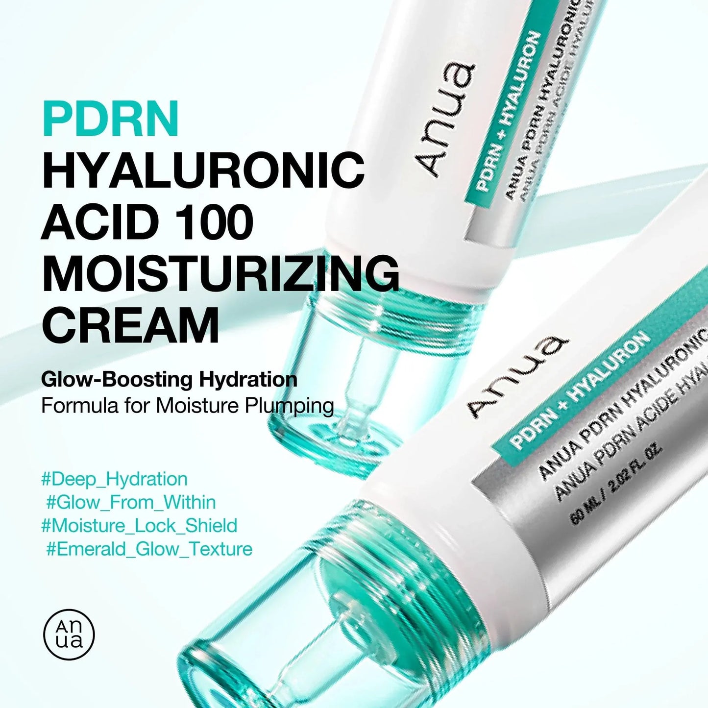 Anua PDRN Hyaluronic Acid 100 Moisturizing Cream texture