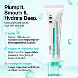 Anua PDRN Hyaluronic Acid 100 Moisturizing Cream for glowing skin