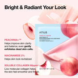 Anua Peach 70 Niacin Brightening Collagen Mask texture