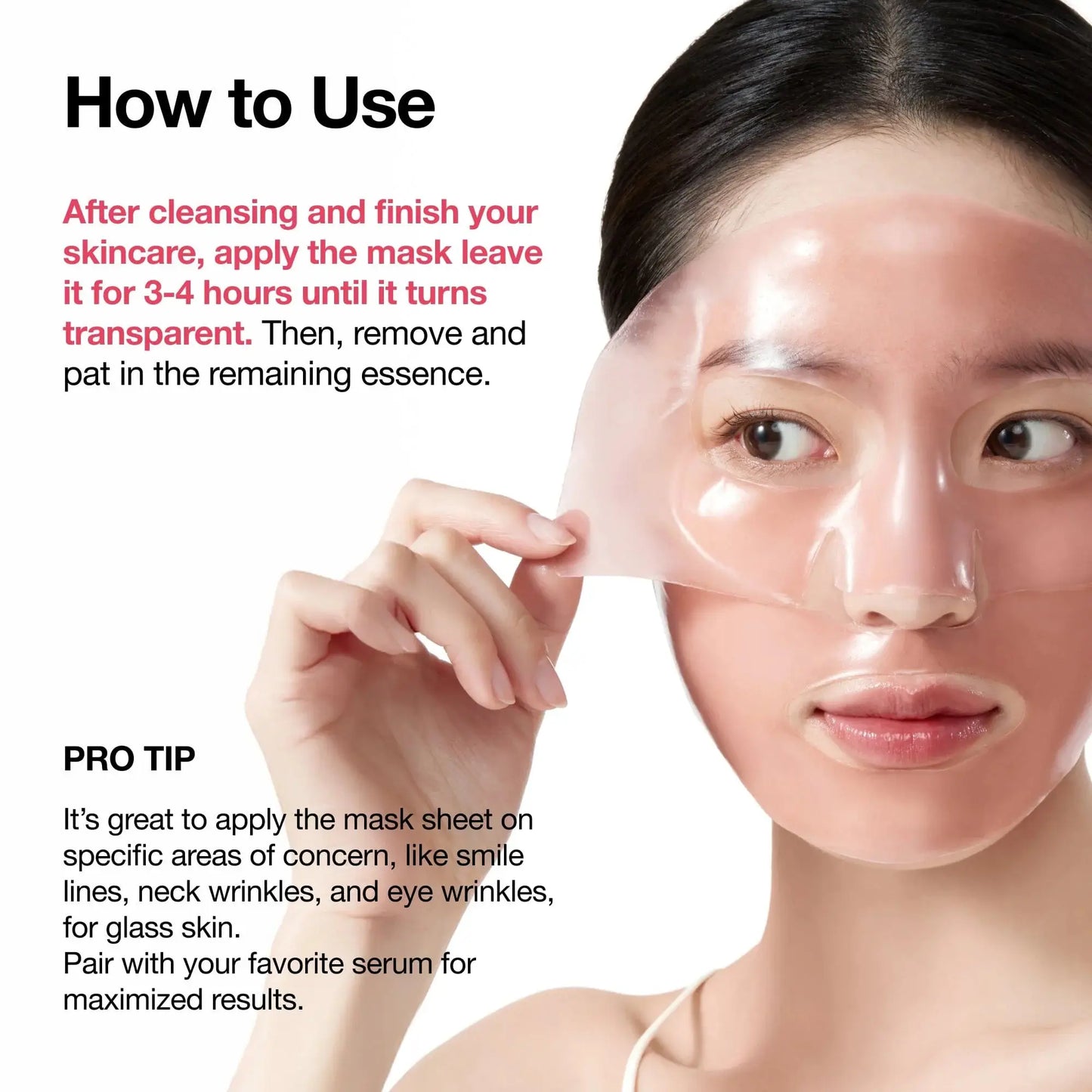 Anua Peach 70 Niacin Brightening Collagen Mask how to use