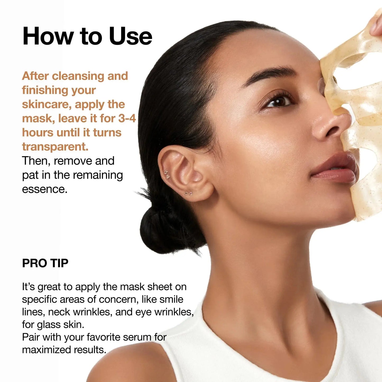Anua Rice 70 Glow Collagen Mask how to use