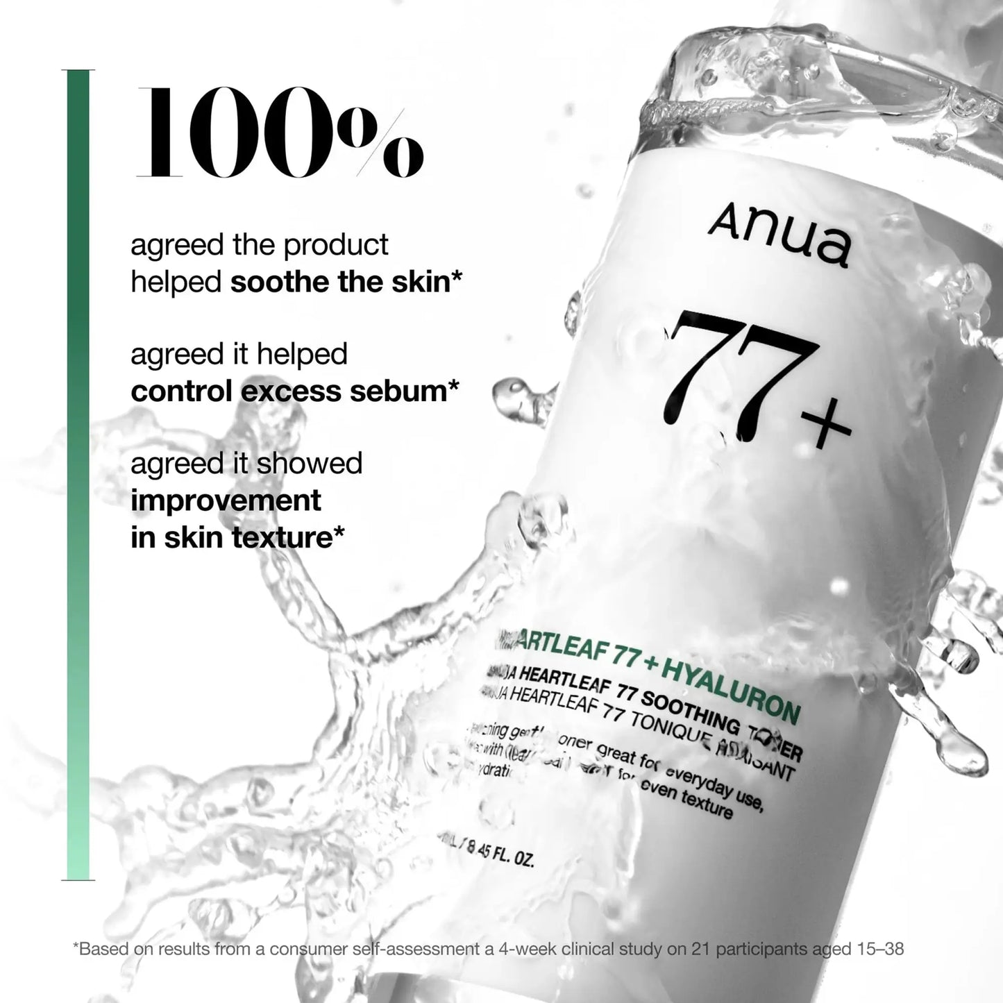 Anua Heartleaf 77 Soothing Toner product details