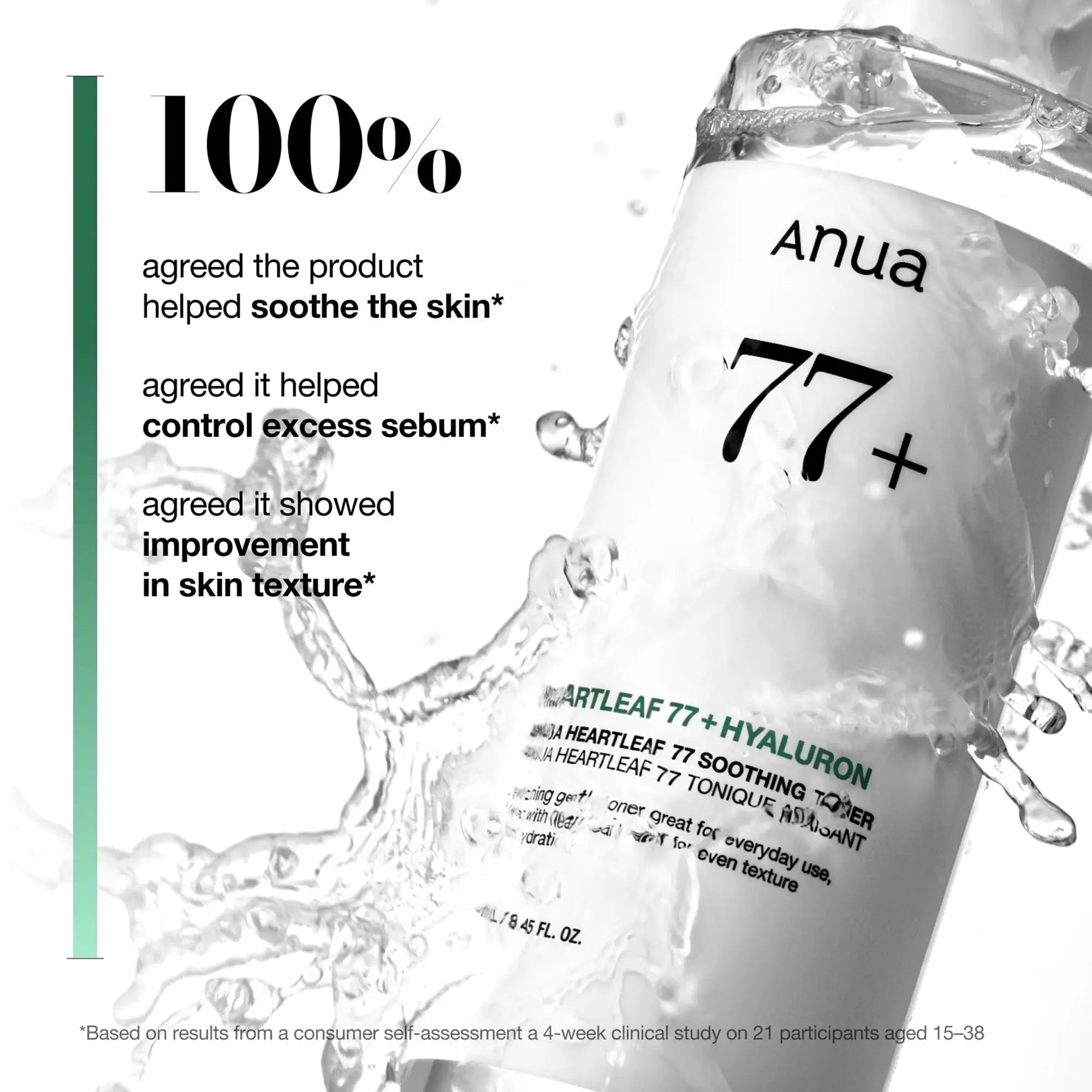 Anua Heartleaf 77 Soothing Toner product details