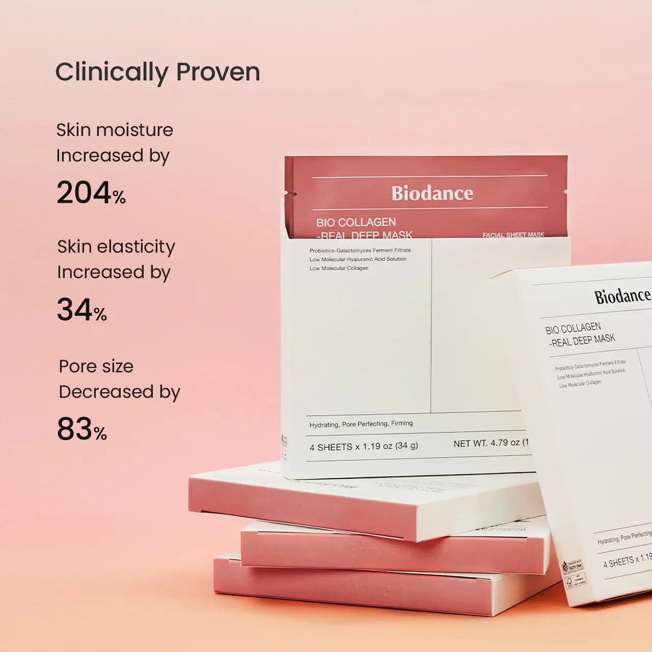 Biodance Bio Collagen Real Deep Mask for glowing skin