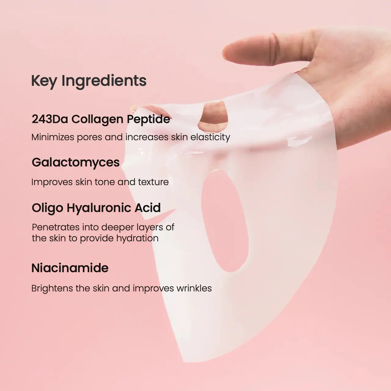Biodance Bio Collagen Real Deep Mask ingredients