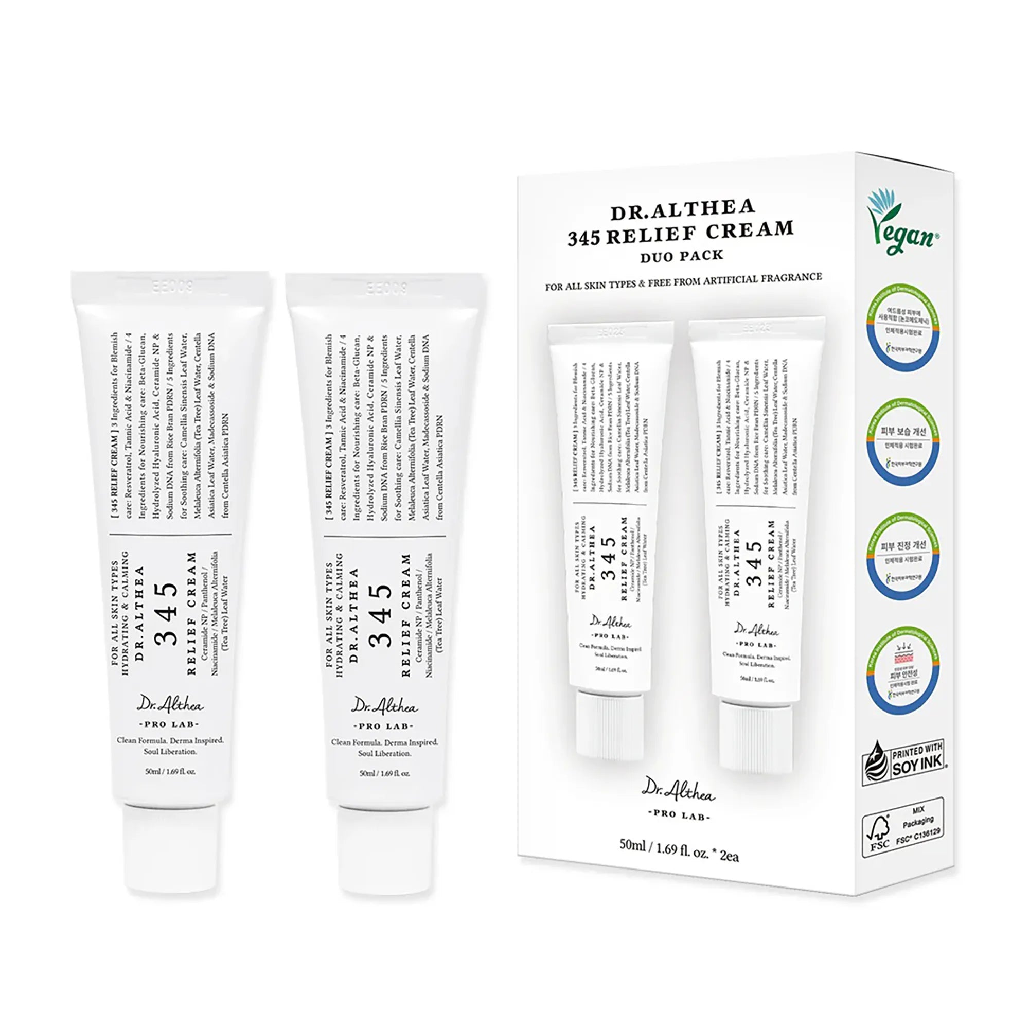 Dr Althea 345 Relief Cream tube