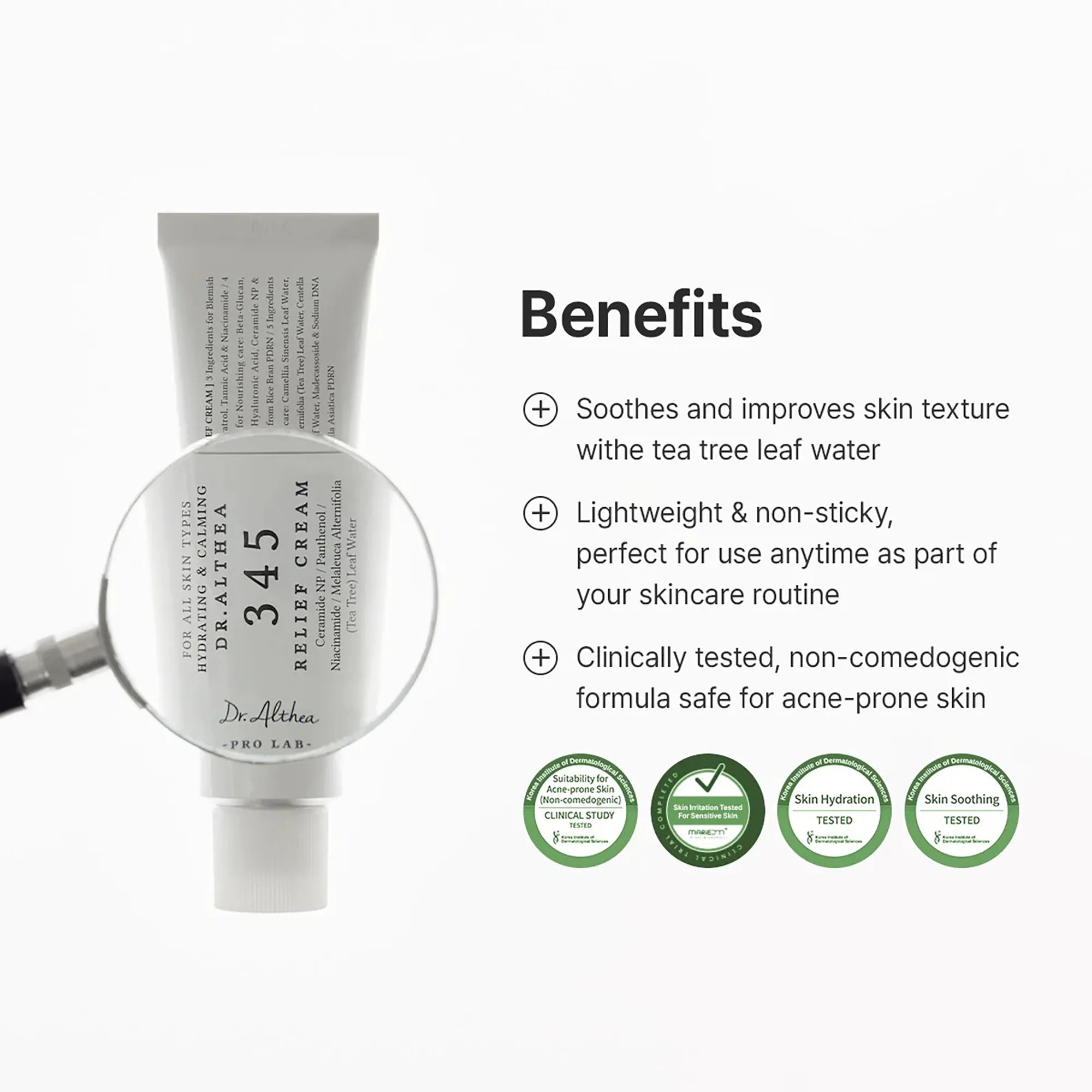 Dr Althea 345 Relief Cream ingredients