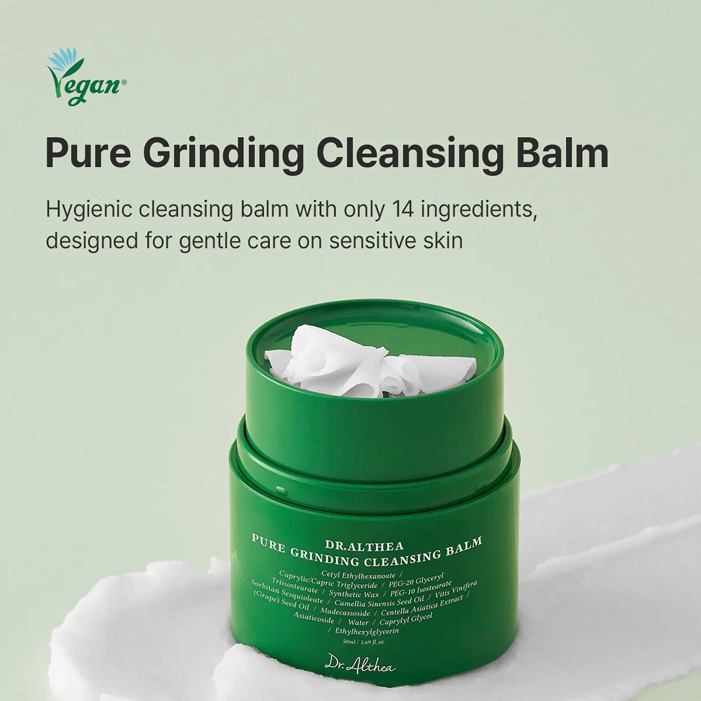 Dr. Althea Pure Grinding Cleansing Balm jar