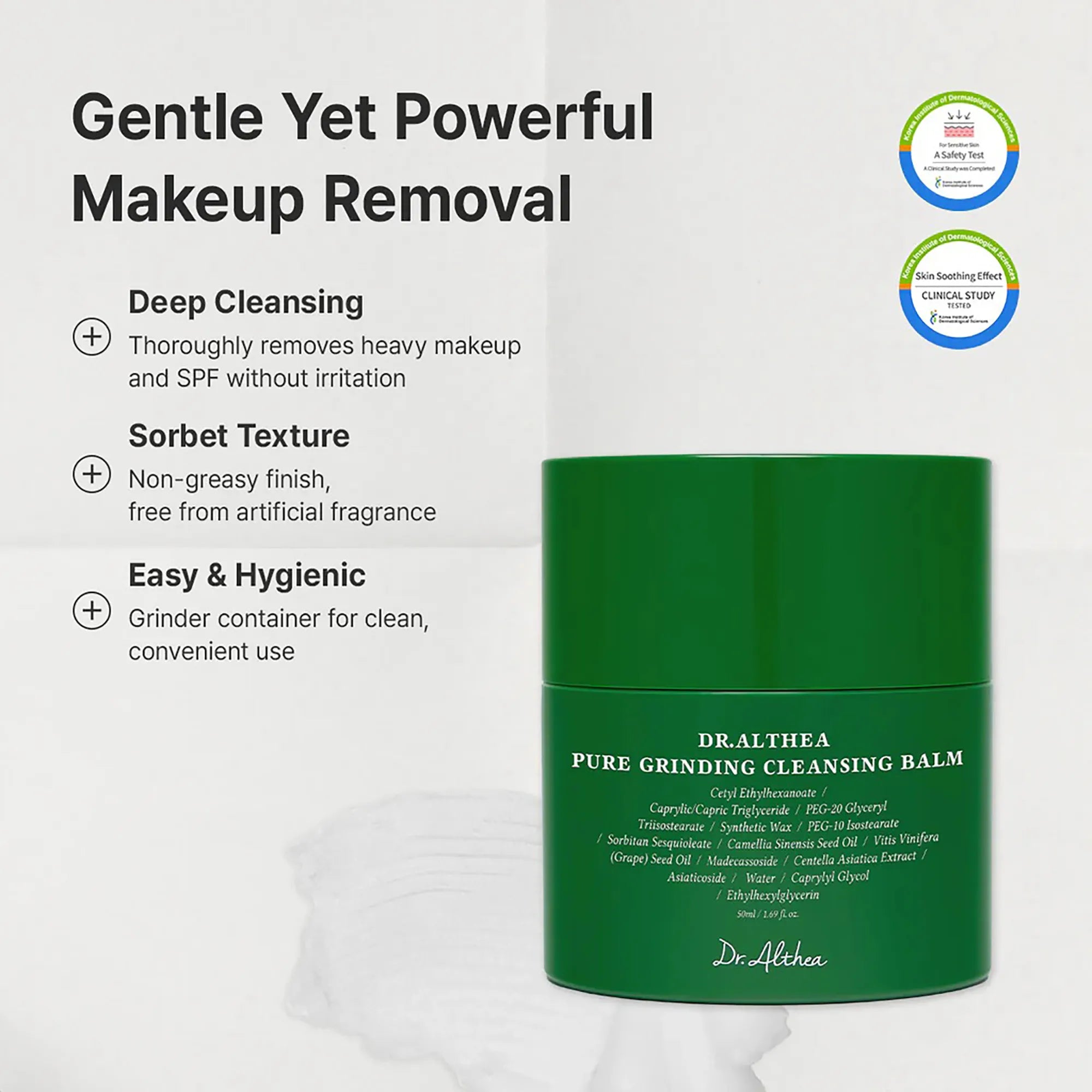 Dr. Althea Pure Grinding Cleansing Balm product details