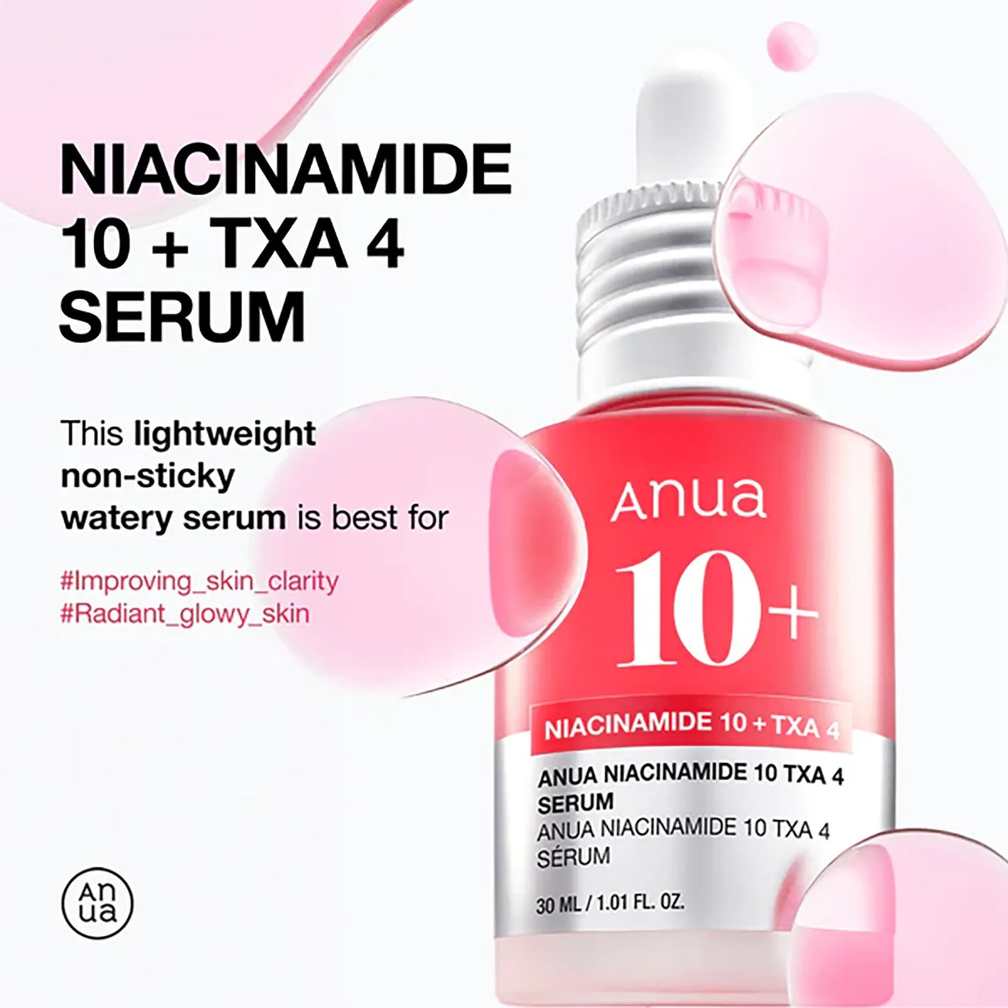 Anua Niacinamide 10 TXA 4 Serum bottle