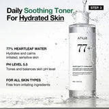 Korean Glow Routine Set skincare steps