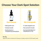 No.5 Glutathione TXA Advanced Dark Spot Ampoule Concentrate