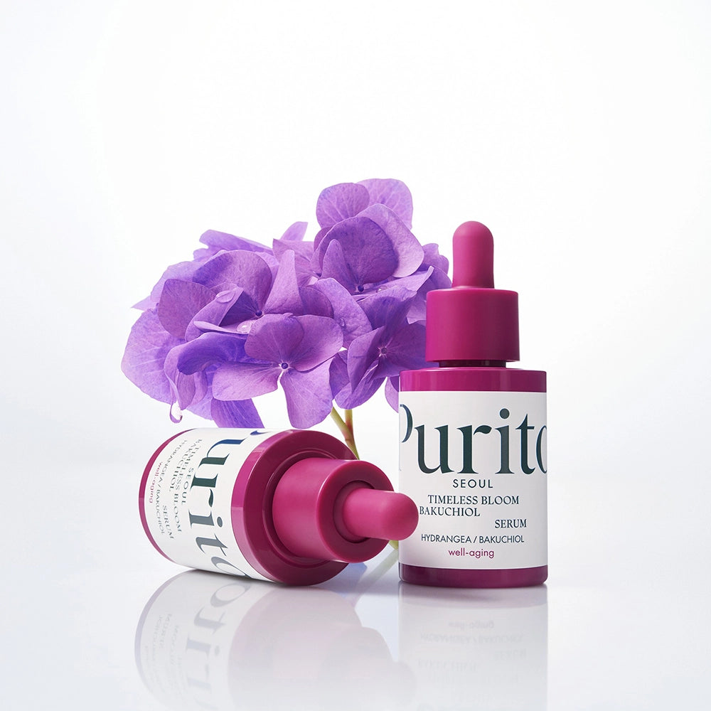 Purito Timeless Bloom Bakuchiol Serum for firming care