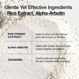 Anua Rice Enzyme Brightening Cleansing Powder brightening