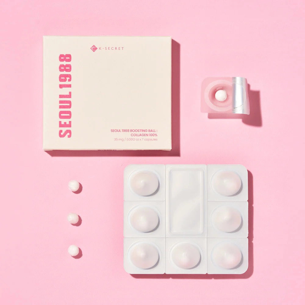 SEOUL 1988 Collagen 100 Boosting Ball texture