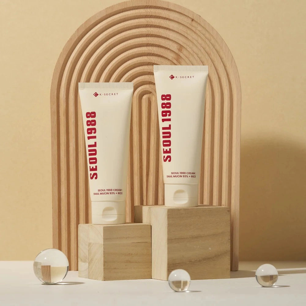 SEOUL 1988 Snail Mucin 93 Rice Cream texture