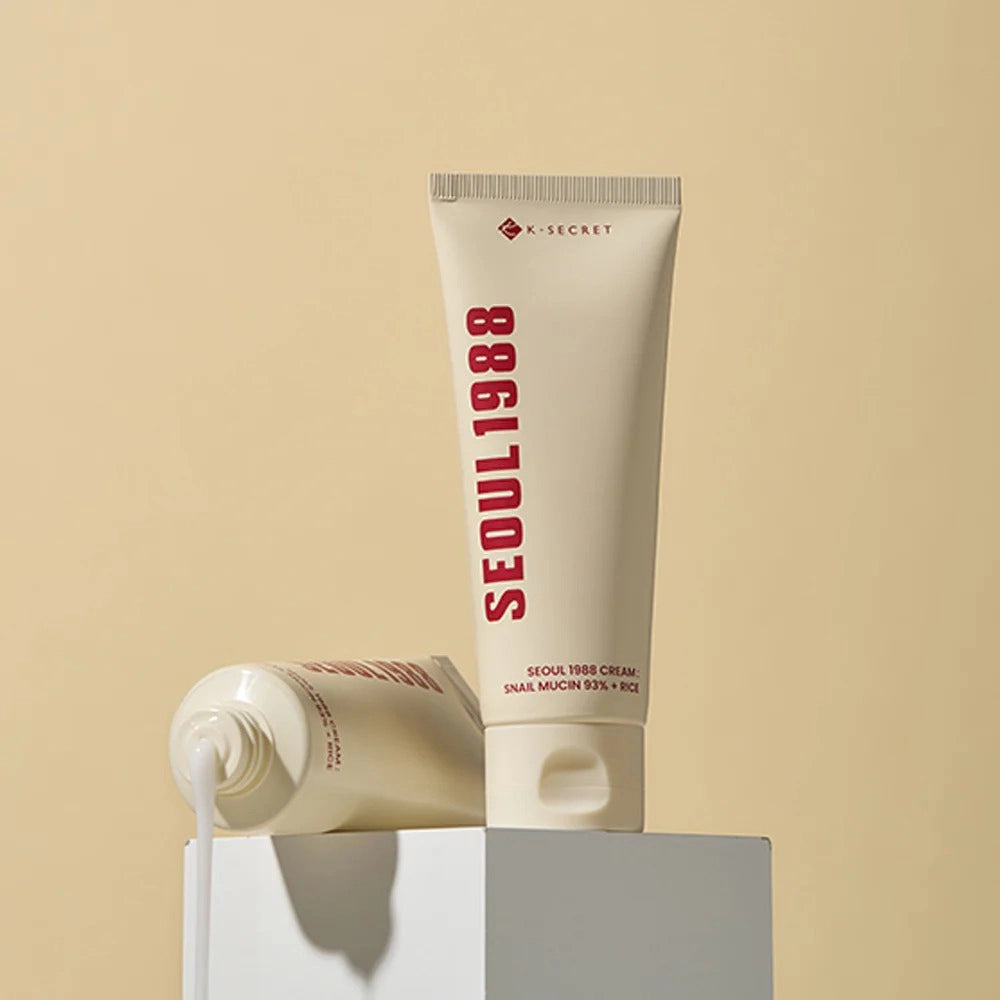 SEOUL 1988 Snail Mucin 93 Rice Cream for hydration