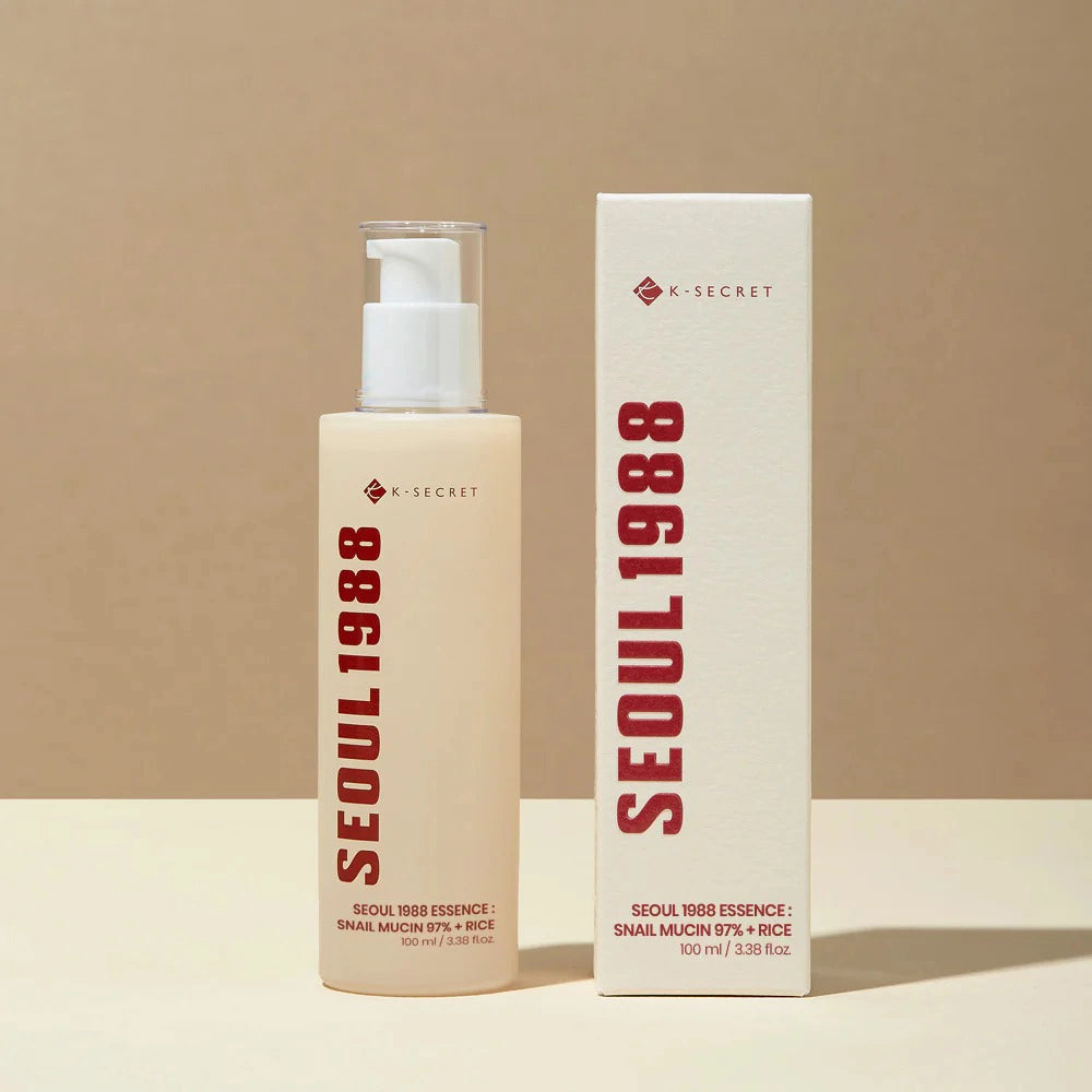 SEOUL 1988 Snail Mucin 97 Rice Essence texture