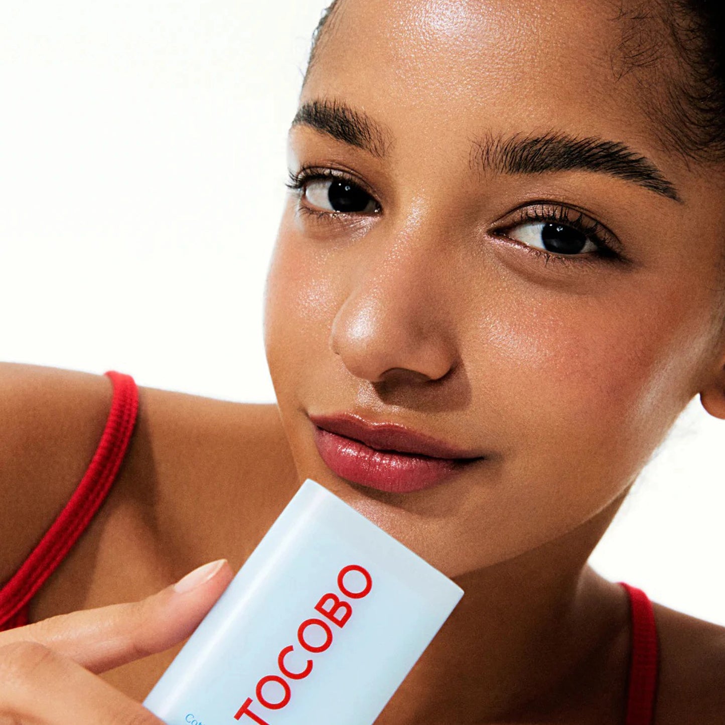 Tocobo Cotton Airy Sun Stick SPF50 for sebum control